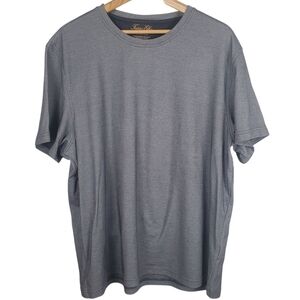 Tasso Elba Men's Supima Cotton Gray Short Sleeve Tee. XXL. A0016